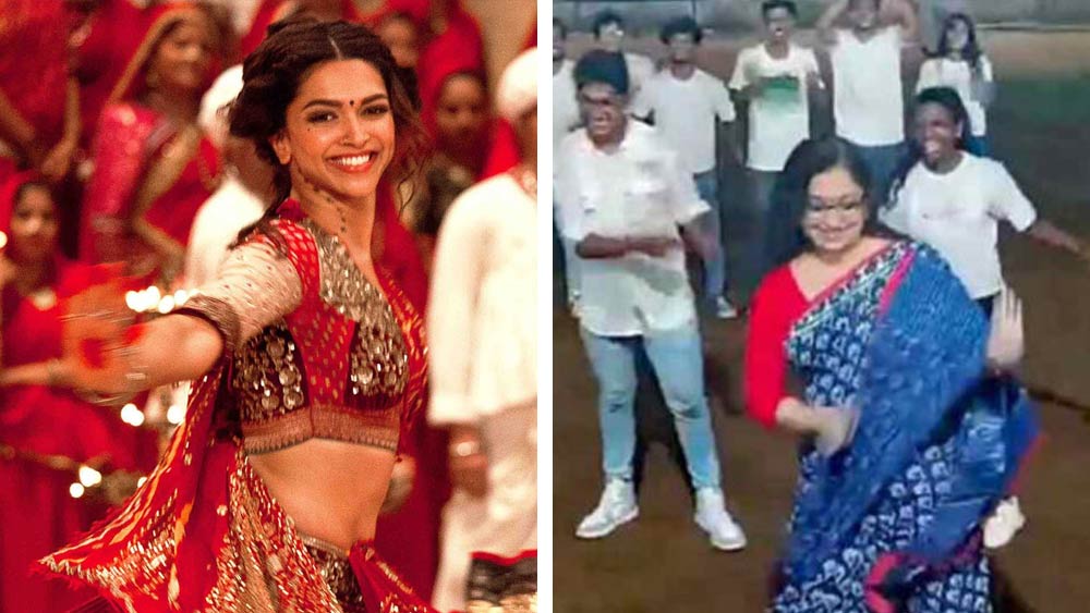 ওই অনুষ্ঠানে সঞ্জয় লীলা ভন্সালীর ‘গলিয়োঁ কি রাসলীলা: রামলীলা’ সিনেমার একটি গান বাজিয়ে আচমকাই নেচে উঠেছিলেন এক দল ছাত্র-ছাত্রী। সে দলেই ভিড়ে গিয়েছিলেন পতনমতিত্তার জেলাশাসকও।