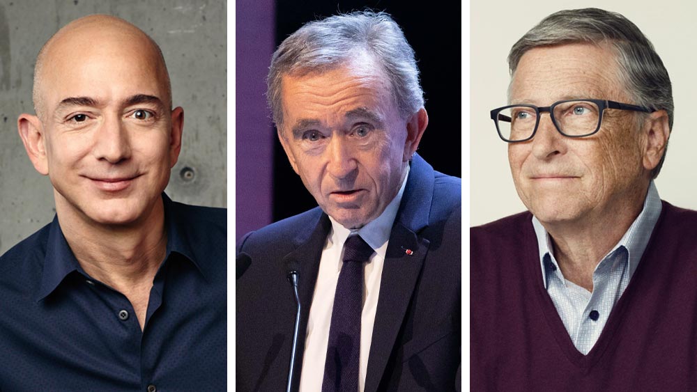 দ্বিতীয়, তৃতীয় এবং চতুর্থ স্থানে যথাক্রমে রয়েছেন অ্যামাজন প্রধান জেফ বেজোস, বার্নার্ড আর্নল্ট ও তাঁর পরিবার এবং মাইক্রোসফট প্রতিষ্ঠাতা বিল গেটস। জেফ ছাড়া এঁদের প্রত্যেকেরই  সম্পদ বৃদ্ধি পেয়েছে।