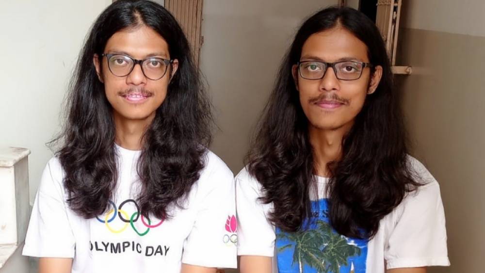 যমজ ভাই রোহন এবং সোহম। 