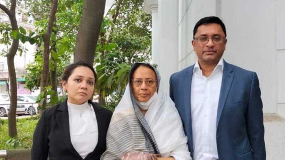 এই জয়ে তাহেরের মেয়ে শগুফ্‌তার অবদান কম নয়। বাবার ইচ্ছেয় এক সময় আইন নিয়ে পড়াশোনা শুরু করেছিলেন তিনি। যদিও আদালতের চৌহদ্দিতে ঢোকার ইচ্ছে ছিল না তাঁর।