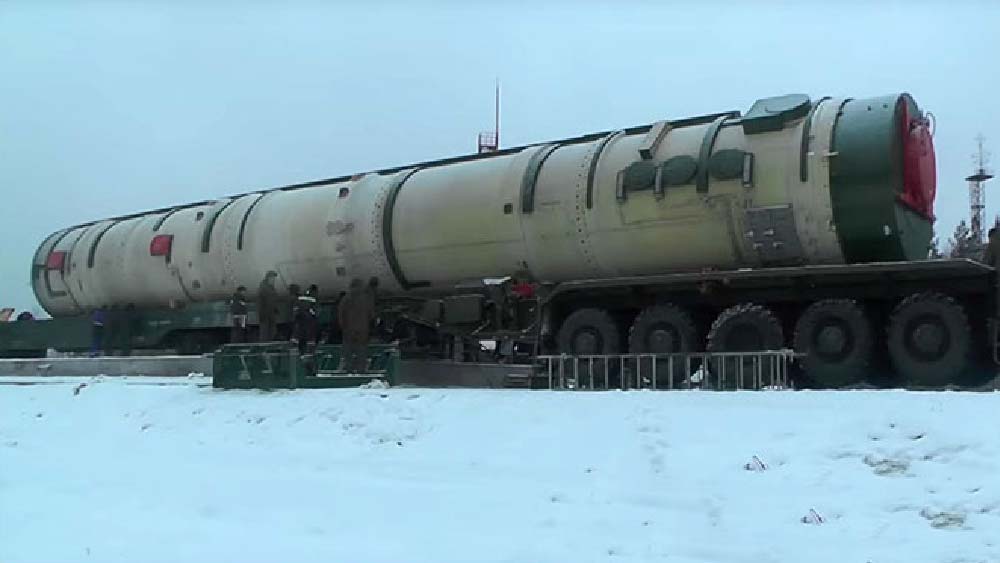 সারমাট আন্তর্মহাদেশীয় ব্যালিস্টিক ক্ষেপণাস্ত্রের দৈর্ঘ্য ৩৫.৫ মিটার। ব্যাস তিন মিটার।  