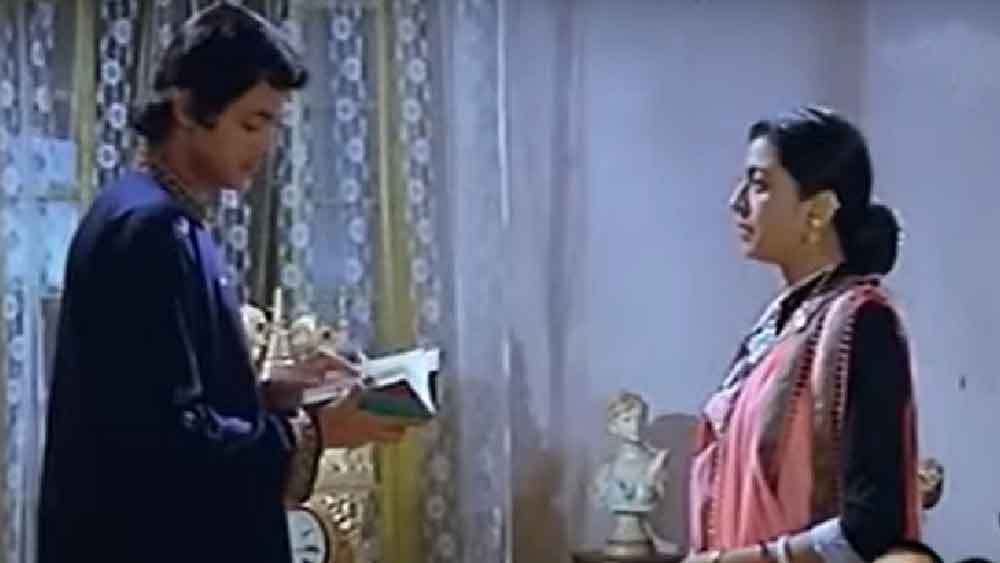 সুকান্ত রায়ের ছবিতে দেবশ্রী রায় কাদম্বরীর চরিত্রে অভিনয় করেন। তাঁর বিপরীতে ছিলেন যীশু সেনগুপ্ত। রবীন্দ্রনাথের ভূমিকায়।