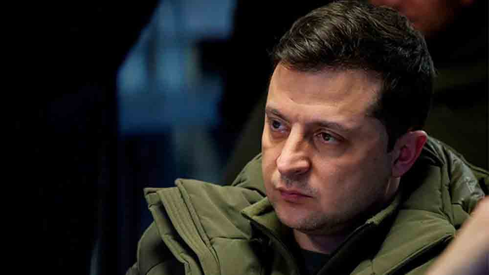 Ukrainian President Volodymyr Zelensky