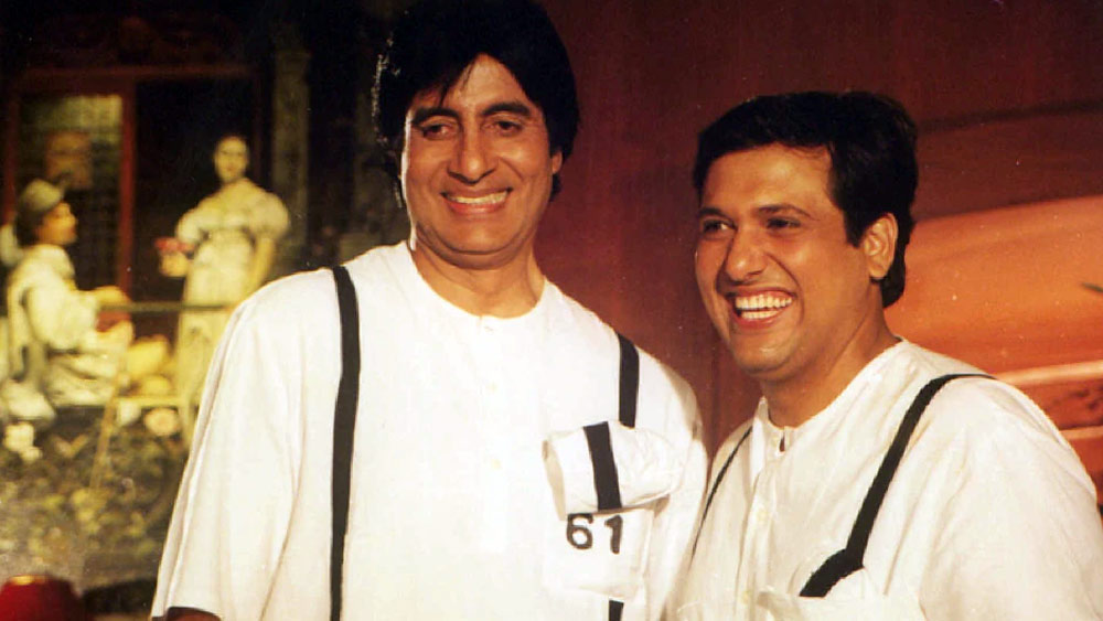 তবের খ্যাতির শিখরে থাকাকালীন ১৯৯৮ সালে এক সঙ্গে একটি সিনেমা করেন গোবিন্দ এবং অমিতাভ। বক্স অফিসে চরম সাফল্য পাওয়া এই সিনেমার নাম ‘বড়ে মিঞা ছোটে মিঞা’।