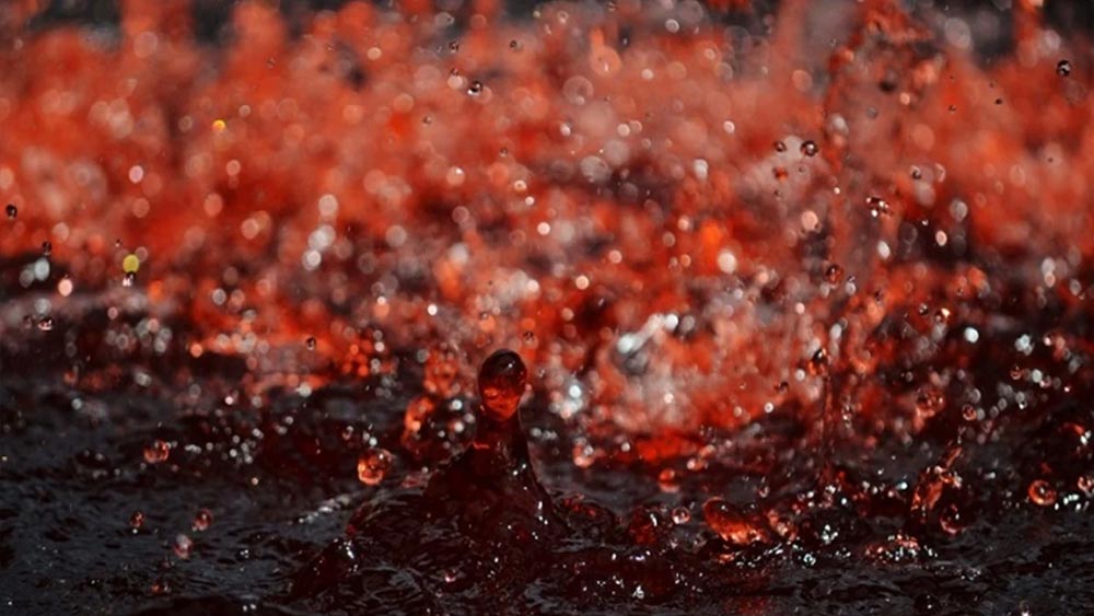 তথ্য অনুযায়ী, ১৮৯০ সাল থেকেই কেরল এবং শ্রীলঙ্কাতে বিক্ষিপ্তভাবে এই লাল বৃষ্টি দেখা গিয়েছিল।