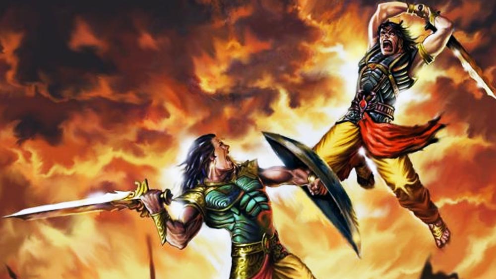 যুদ্ধক্ষেত্রে অর্জুন ও তাঁর সারথী কৃষ্ণকে চক্রব্যুহে আবদ্ধ অভিমন্যুর কাছ থেকে দূরে রাখার দায়িত্ব নেন কাতোচরাজ সুশর্মা। তিনি কৃষ্ণ ও অর্জুনকে অন্যত্র ব্যস্ত রাখেন। সেই সুযোগে দ্রোণাচার্য অন্য মহারথীরা অভিমন্যুকে বধ করেন।