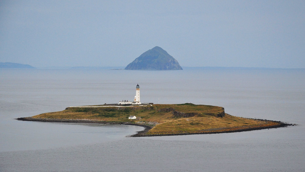 Island of Pladda Scottish Island of Pladda is on sale for a price of