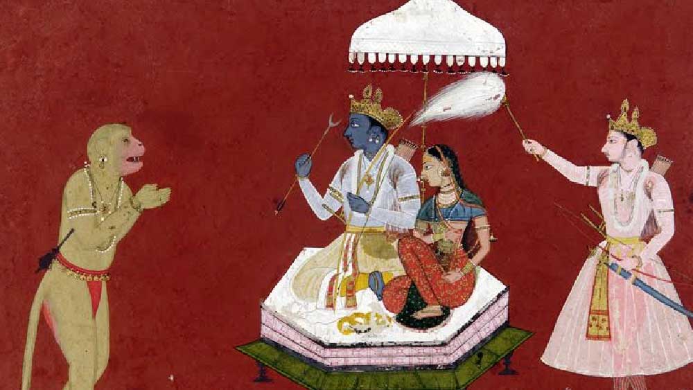 তাঁর চেয়েও উৎকৃষ্ট ‘রামায়ণ’ কেমন হতে পারে, এ নিয়ে কৌতূহল ধরে রাখতে পারেননি বাল্মীকি। বহু ক্লেশ সহ্য করে পাহাড়-পর্বত পার হয়ে হিমালয়ের পাদদেশে অবস্থিত সেই কদলীবনে এসে পৌঁছন বাল্মীকি। কিন্তু হনুমান তখন সেখানে ছিলেন না।