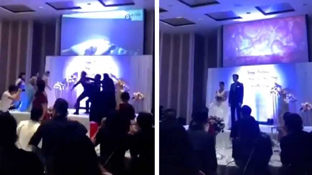 বিয়ের আসর।