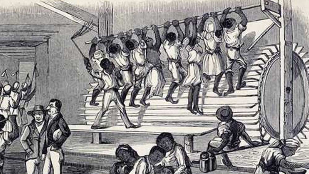 কারাগারে ভুট্টার দানার পেষাই করতে বা জলের পাম্প চালাতে যে শক্তির প্রয়োজন, তা পাওয়া যেত এই ট্রেডমিল থেকেই। এবং সে শক্তি উৎপন্ন করতে কাজে লাগানো হত জেলবন্দিদের। মূলত, তাঁদের শাস্তির অঙ্গ হিসাবে ট্রেডমিল চালানোও ছিল।