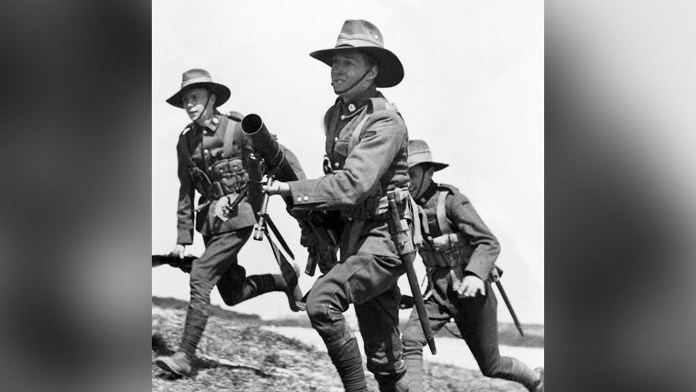 অস্ত্রধারী কৃষকদের নেতৃত্ব দিয়েছিলেন রয়্যাল অস্ট্রেলিয়ান আর্টিলারির সেফেন্থ হেভি ব্যাটারির মেজর জিপিডব্লিউ মেরিডিথ।