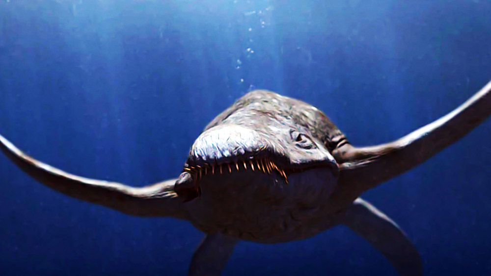 পরে বিজ্ঞানীরা ১৫ মিটার দৈর্ঘ্যের এই সরীসৃপের নাম বদল করে রাখেন ‘পিলোসরাস ফাঙ্কেই’।