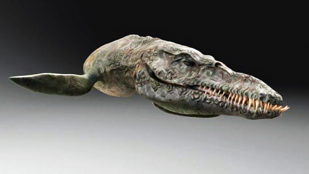 এর খুলির ওজন টি-রেক্সের খুলির ওজনের দ্বিগুণ। দেহের আকার অনেকটা টিকটিকির মতো। ধারালো দাঁতবিশিষ্ট এই সরীসৃপের গলার দৈর্ঘ্য অনেকটাই লম্বা।