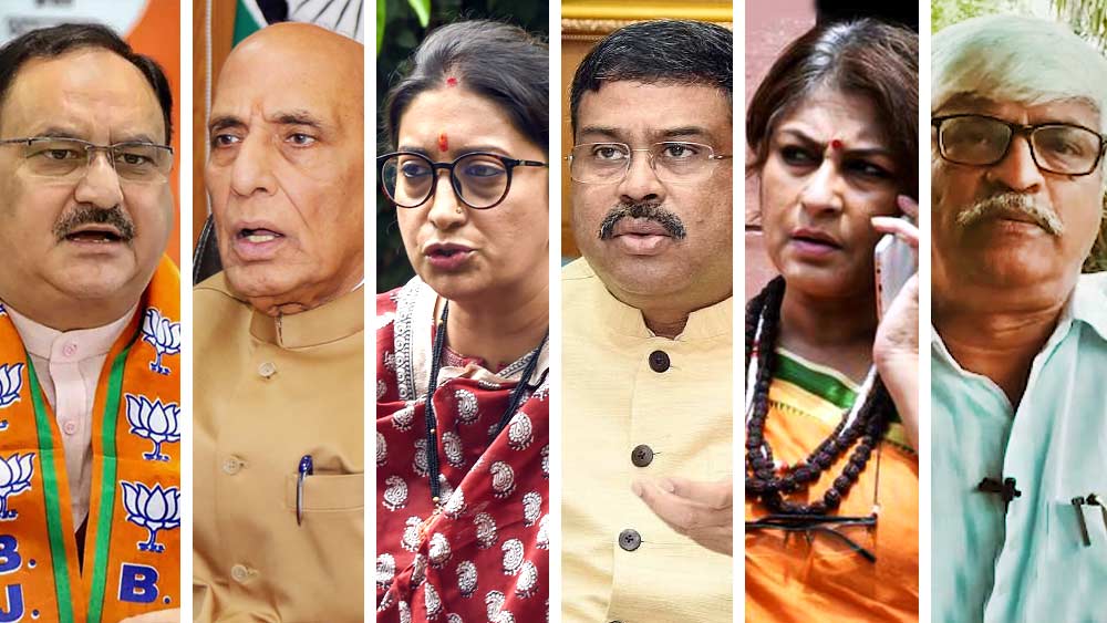নতুন মামলায় বিজেপির সর্বভারতীয় সভাপতি জেপি নড্ডা, কেন্দ্রীয় মন্ত্রী স্মৃতি ইরানি, রাজনাথ সিংহ, ধর্মেন্দ্র প্রধানের নাম রয়েছে। নাম রয়েছে বাংলার বিজেপি নেত্রী রূপা গঙ্গোপাধ্যায়, সিপিএম নেতা সুজন চক্রবর্তীর। এই নেতাদের কার কত সম্পত্তি? আনন্দবাজার অনলাইন দেখেছে সর্বশেষ ভোটে নির্বাচন কমিশনে তাঁদের জমা দেওয়া হলফনামা। সেখানেই উল্লেখ রয়েছে ঘোষিত স্থাবর, অস্থাবর সম্পত্তির মোট পরিমাণ।