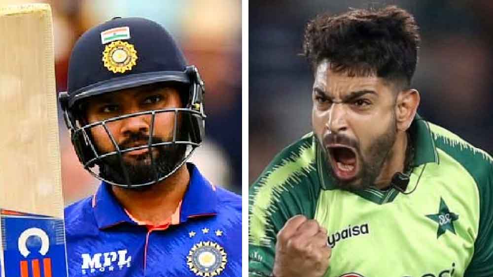 রোহিত শর্মা বনাম হ্যারিস রউফ: দুবাইয়ের মাঠে ভারত অধিনায়ক চাইবেন শুরু থেকেই রানের গতি বাড়াতে। তাঁর হাতে রয়েছে পুল, হুকের মতো অস্ত্র। যা বিপদে ফেলতে পারে পাক বোলারদের।