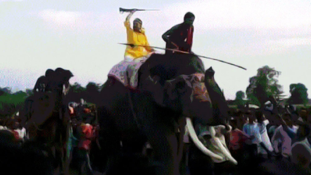 এই প্রথম নয়, এর আগেও বিতর্কে জড়িয়েছিলেন বিনয়। ২০১৯ সালে ঠিক একই ভাবে হাতির পিঠে চেপে মেলায় এসে শূন্যে গুলি ছুড়েছিলেন। 