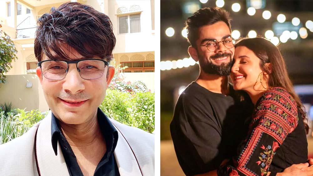 কিছু দিন আগেই বিরাট কোহলীর মানসিক স্বাস্থ্য বিষয়ে মন্তব্য করে টুইট করেন কেআরকে। বিরাটের সঙ্গে জড়িয়ে ফেলেন তাঁর পত্নী অভিনেত্রী অনুষ্কাকেও। কেআরকে টুইটে লিখেছেন, ‘বিরাট কোহলী ভারতের প্রথম ক্রিকেটার, যিনি মানসিক অবসাদে ভুগছেন। অভিনেত্রীকে বিয়ে করার ফল এটা। এই সমস্যার কথা তিনিই বিরাটের মাথায় ঢুকিয়েছেন।’