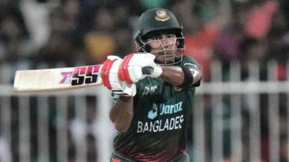নিজে সব থেকে বেশি রান করে সতীর্থদের দুষলেন বাংলাদেশের মোসাদ্দেক