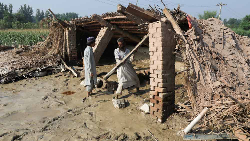 ২০১০ সালেও এ ধরনের এক ভয়াবহ বন্যার কবলে পড়েছিল পাকিস্তান। দু’হাজার মানুষের প্রাণ কেড়ে নিয়েছিল সে বারের বন্যা। তবে সরকারি পরিসংখ্যান জানিয়েছে, এখনও পর্যন্ত চলতি বন্যায় অন্তত ১,১৩৬ জনের মৃত্যু হয়েছে।