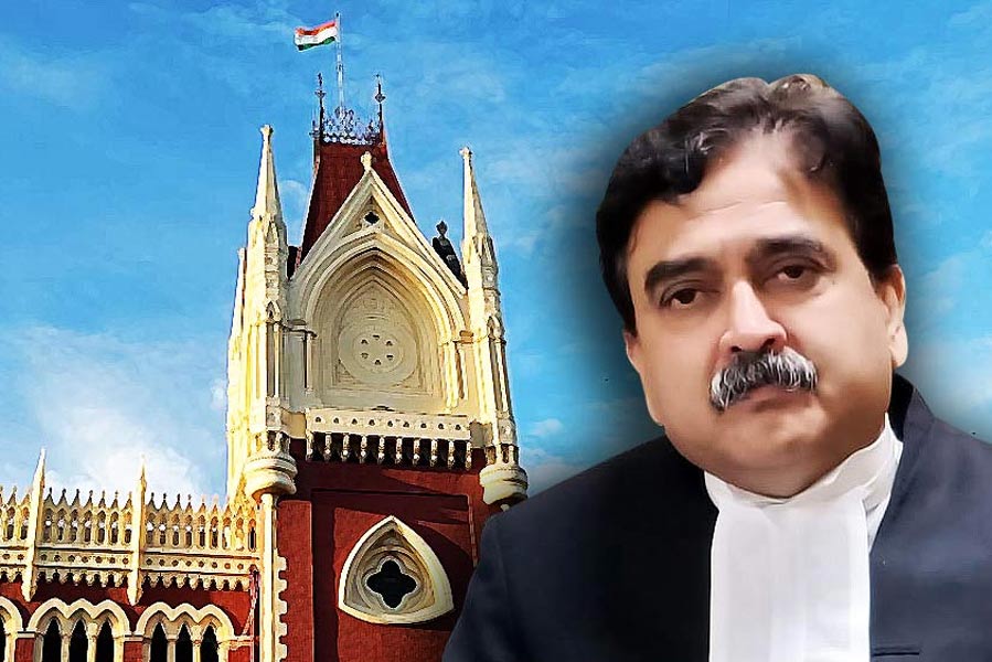 Justice of Calcutta High Court Abhijit Gangopadhyay. 