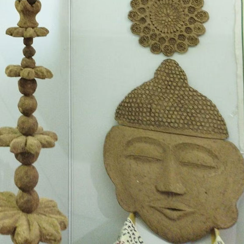 প্রতি বছরই গোবর দিয়ে নতুন কোনও জিনিস বানানোর চেষ্টা করেন গণেশন। প্রথম বার বেশ কয়েকটি গণেশ মূর্তি তৈরি করেন। জানান, সেগুলো বিক্রি করে ১২ হাজার টাকা পেয়েছিলেন।