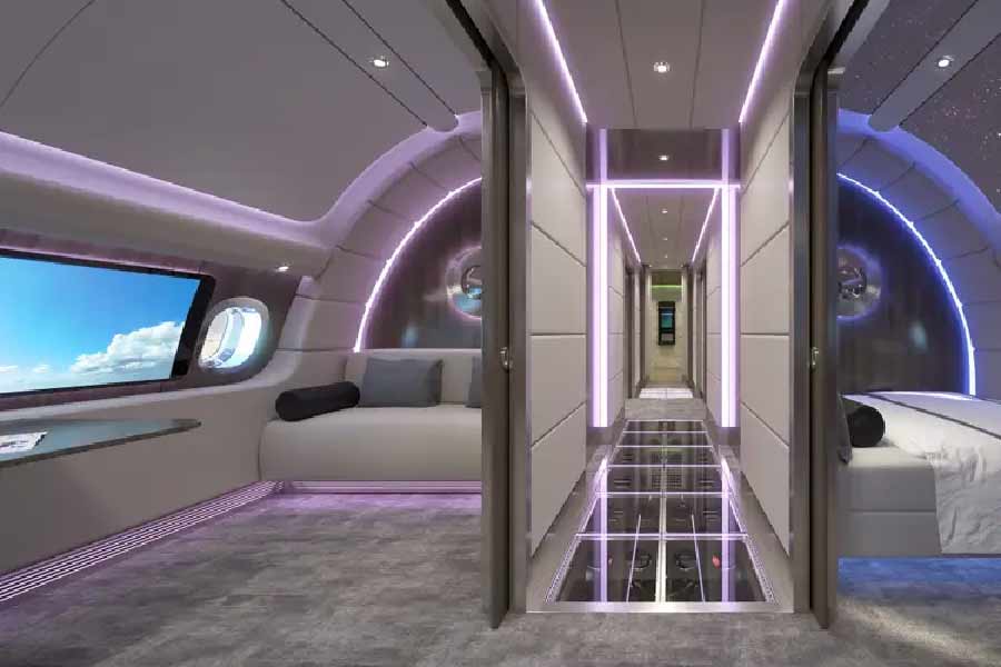 বিমানটি এমন ভাবেই তৈরি করা হয়েছে যেন খুব সহজেই এর কোনও অংশ এয়ারবাস এ৩৫০ এবং বোয়িং ৭৮৭ এর মতো বিমানে লাগানো যায়।