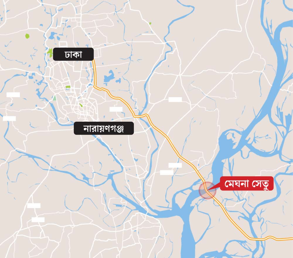 তাজুল আরও জানান, মেঘনার উপর এই সেতু তৈরি হলে ঢাকার সঙ্গে বাঞ্ছারামপুর-নবীনগর-আখাউড়ার যোগাযোগ সহজ হবে। ঢাকা থেকে আড়াইহাজার-বাঞ্ছারামপুর হয়ে ব্রাহ্মণবাড়িয়া এবং ভারতের আগরতলার যোগাযোগ ব্যবস্থাও আগের থেকে অনেকটা উন্নত হবে। যাত্রী ও পণ্য পরিবহণও সহজে হবে বলে উল্লেখ করেন তাজুল।