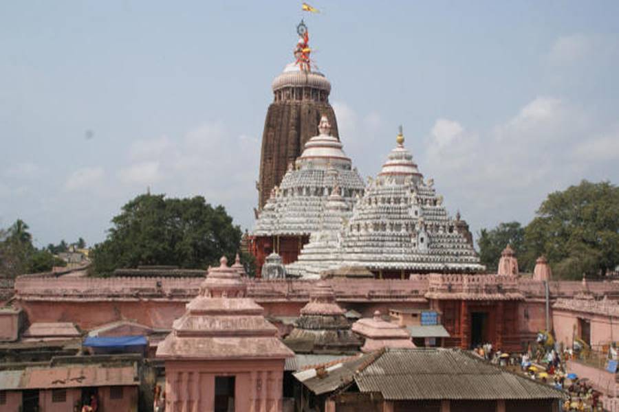 Jagannath Temple in Puri.