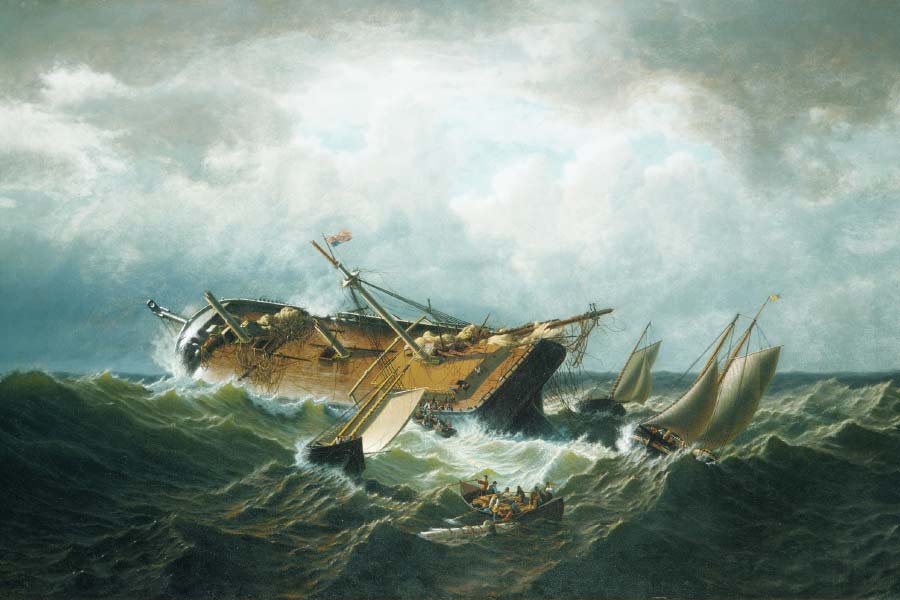 ১৮৮৬ সালে ‘দ্য সিংকিং অফ আ মডার্ন লাইনার’ নামে একটি উপন্যাস প্রকাশিত হয়। ডব্লিউটি স্টিড নামের এক সাংবাদিক এই বইটি লিখেছিলেন।