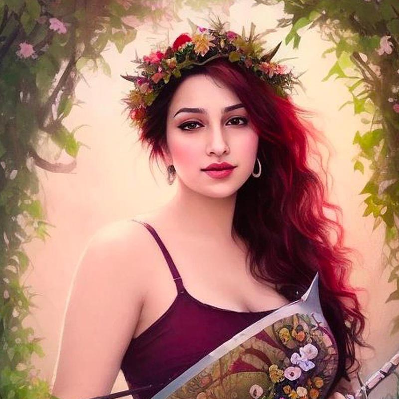 কৃত্রিম বুদ্ধিমত্তার (আর্টিফিশিয়াল ইন্টেলিজেন্স বা এআই) মাধ্যমে নিজের কিছু ছবি তৈরি করেছেন হানা। যা তাঁর বাস্তবের রূপে দিয়েছে স্বর্গীয় ছোঁয়া। সমাজমাধ্যমে তাঁকে নিয়ে চর্চা থামছে না।