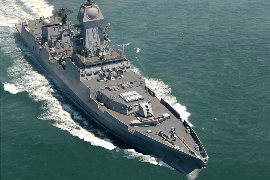 ভারতীয় নৌবাহিনীর ‘প্রজেক্ট ১৫ বি’তে অধিকাংশ দেশীয় প্রযুক্তি কাজে লাগিয়ে ‘স্টেলথ জাহাজ’ তৈরি করা হয়। ‘আত্মনির্ভর ভারত’-এর অন্যতম জ্বলন্ত উদাহরণ এটি।