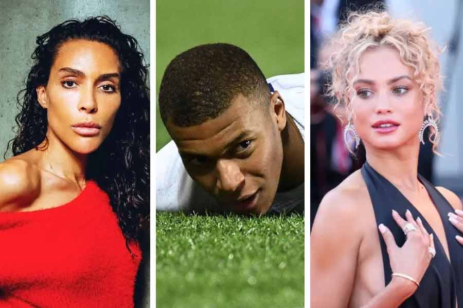 ইনেস রাউ এবং রোজ় বেরট্রামের সঙ্গে নাম শোনা যায় এমবাপের।