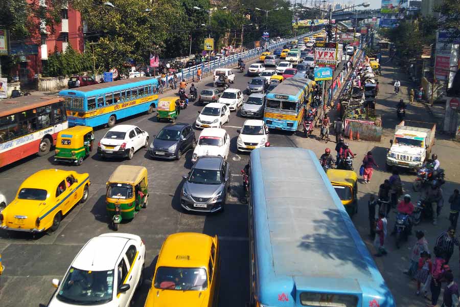 representative photo of kolkata traffic