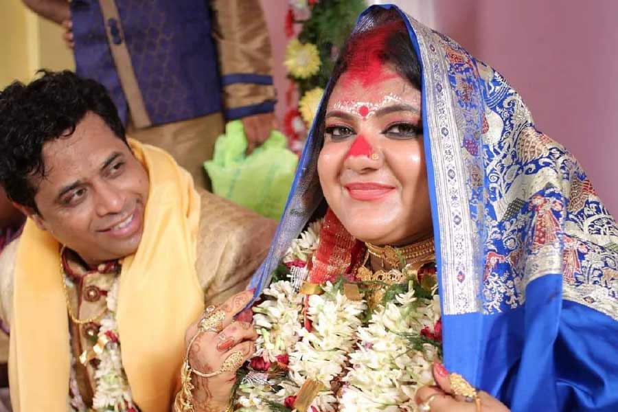 বিয়ের দিনের সেই ছবি।