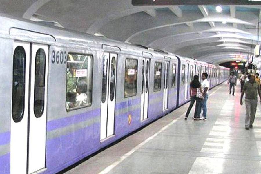 A Photograph of a metro