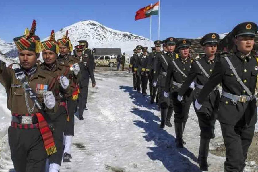 China building border infrastructure with hectic pace and not reduced troops, said Indian Army chief General Manoj Pande.
