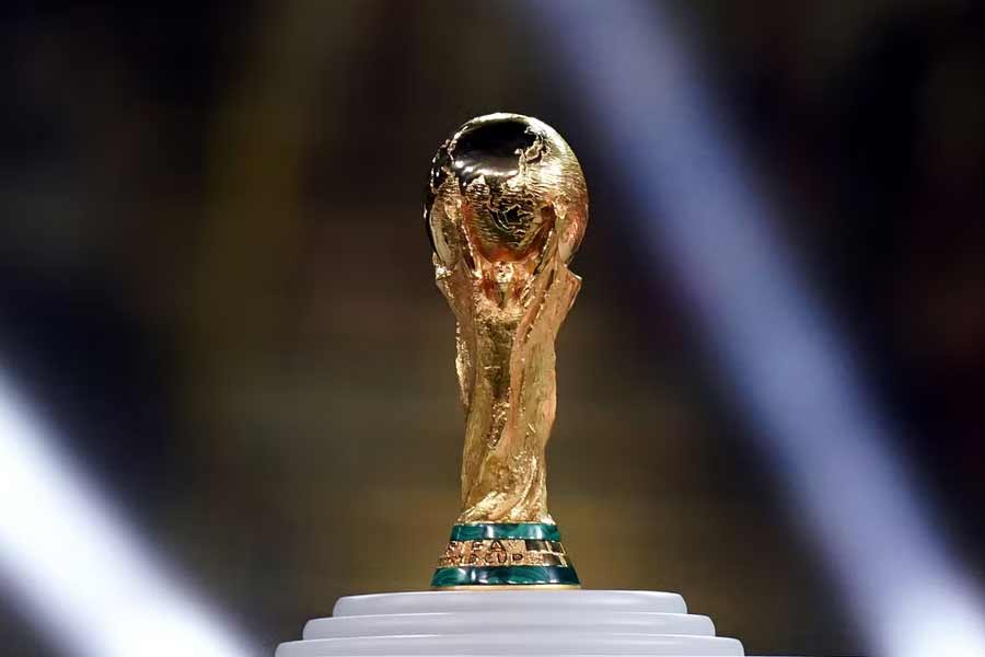 কারা ধরতে পারেন ফুটবল বিশ্বকাপের ট্রফি?  উত্তর হল, বর্তমান এবং প্রাক্তন বিজয়ী দলের সদস্য এবং রাষ্ট্রপ্রধানেরা এই ট্রফি ছুঁতে পারেন। 