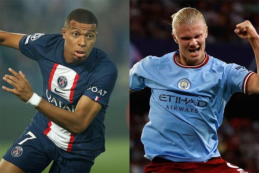 হালান্ডের সঙ্গে তাঁর সমসাময়িক কিলিয়ান এমবাপের তুলনাও অনেকে টানছেন। কাতার বিশ্বকাপের ফাইনালে হ্যাটট্রিক করে প্রায় একার হাতেই ফ্রান্সকে বিশ্বকাপ এনে দেওয়ার দোরগোড়ায় পৌঁছে দিয়েছিলেন এমবাপে। এমনটা কি কখনও করতে পারবেন হালান্ড? এমবাপের মতোই হালান্ডের গোল করার দক্ষতা প্রশ্নাতীত। সতীর্থকে গোল করানোতেও কম দক্ষ নন। বুন্দেশলিগা থেকে ইপিএলে সে ঝলক দেখেছে গোটা বিশ্ব।