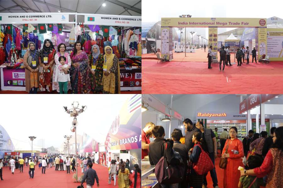 সায়েন্স সিটি প্রাঙ্গনে আন্তর্জাতিক বাণিজ্য মেলা 