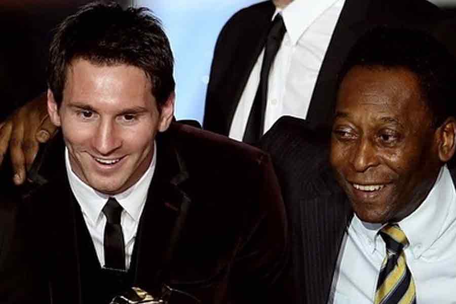 Pele died | Argentina star Lionel Messi wished Pele to rest in peace after  his death dgtl - Anandabazar