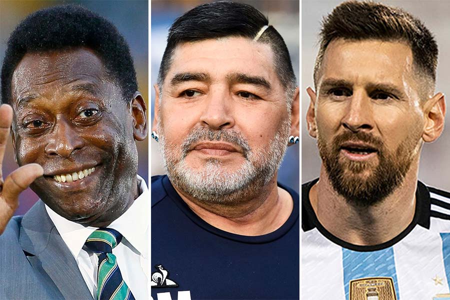 পেলেই কি বিশ্বকাপে সর্বকালের সেরা? না কি তাঁর সঙ্গে লড়াই থাকবে দিয়েগো মারাদোনা বা সদ্য বিশ্বকাপ জেতা লিয়োনেল মেসির? এই তর্ক চলতে থাকবে বহুদিন।