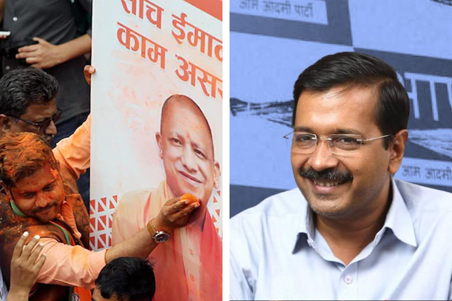  ১০ মার্চ: উত্তরপ্রদেশের বিধানসভা ভোটে টানা দ্বিতীয় বার জয়ী বিজেপি। মণিপুর, গোয়া, উত্তরাখণ্ডেও পদ্ম-শিবির জয়ী। পঞ্জাবে জয় পেল আম আদমি পার্টি।