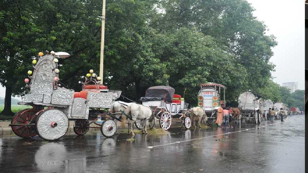 পুরনো কলকাতার মেজাজ খানিক ছুঁয়ে দেখতে কোনও এক ছুটির বিকেলে পছন্দের কারও সঙ্গে উঠে বসুন একটি ফিটন গাড়িতে।