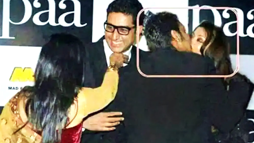 সলমন ছাড়া অজয়কে নিয়েও কম বিব্রত হননি ঐশ্বর্যা। তখন সলমন অতীত। অভিষেকের সঙ্গে চুটিয়ে ঘরকন্না করছেন। একটি অনুষ্ঠানে অভিষেকের সামনেই ঐশ্বর্যাকে এমন ভাবে জড়িয়ে ধরেন অজয়, যা নিয়েও কম বিতর্ক হয়নি। পেজ থ্রি-র পাতায় ওই ছবি দেখে অনেকেরই মনে হয়েছিল, ঐশ্বর্যাকে চুমু খাচ্ছেন অজয়।