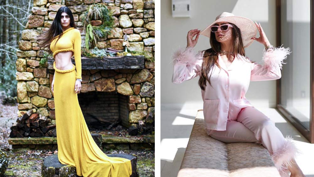 একটি ওয়েবসাইটের হয়ে পর্ন ছবিতে কাজ করার সময় রাতারাতি জনপ্রিয়তার শিখরে মিয়া। হিজাব পরে যৌনদৃশ্যে অভিনয় করেছিলেন তিনি। সে নিয়ে আরব দেশগুলিতে নিন্দা এবং বিতর্কের ঝড়ও ওঠে। বিষয়টি যে ইসলামি সমাজের পরিপন্থী, তা দাবি করে সরব হন অনেকে। তবে মিয়ার দৌলতে ওই ওয়েবসাইটের দর্শকসংখ্যা একলাফে বেড়ে যায়। ২২ বছরের মিয়া তখন পর্ন দুনিয়ার অন্যতম তারকা। হঠাৎ করে গুগলের সার্চ ইঞ্জিনে মিয়ার খোঁজ শুরু করেন অনেকে।