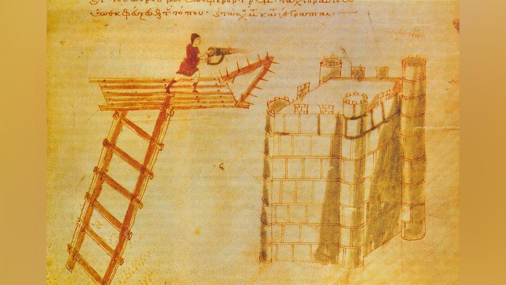 ইতিহাসবিদেরা জানিয়েছেন, গোপন ফর্মুলার সাহায্যে তৈরি করা একটি মিশ্রণ প্রথমে গরম করে তাতে অতিরিক্ত চাপ সৃষ্টি করা হত। এর পর ‘সিফন’ নামে একটি টিউবে মিশ্রণটি ভরে ছুড়ে দেওয়া হত শত্রুপক্ষের জাহাজের দিকে। গোটাটাই করা হত নিরাপদ দূরত্ব থেকে। এ যেন ড্রাগনের মুখ থেকে আগুনের গোলা ছুড়ে দেওয়া।