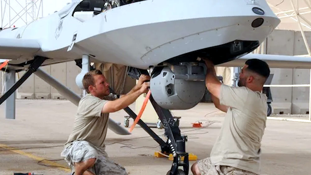 ড্রোনের দৈর্ঘ্য সাধারণত ১১ মিটার বা ৩৬ ফুট-এর আশেপাশে থাকে। উচ্চতা হয় ৩.৫-৪ মিটার।