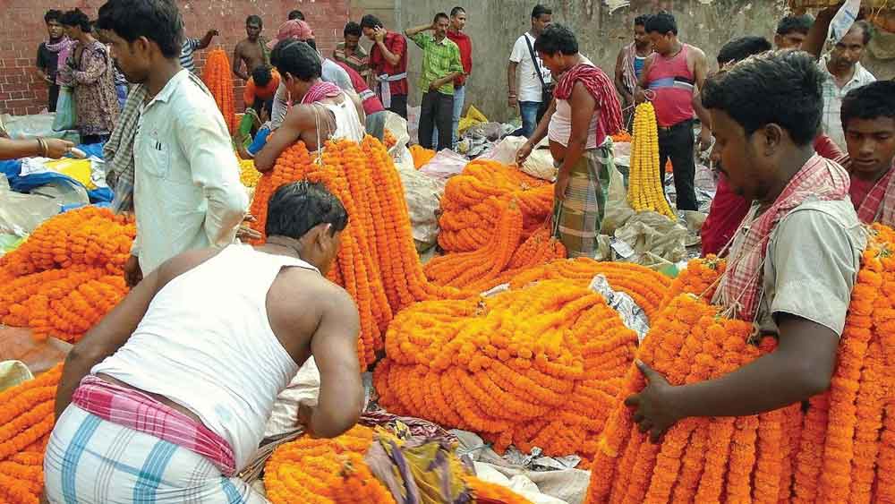 ভারত নয়, এশিয়ার বৃহত্তম ফুলের বাজারগুলির মধ্যে একটি হল এটি
