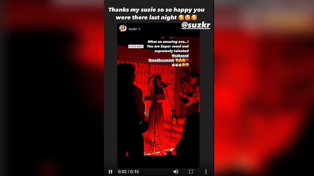 সুজান এবং সাবার বন্ধুত্বের ঝলক