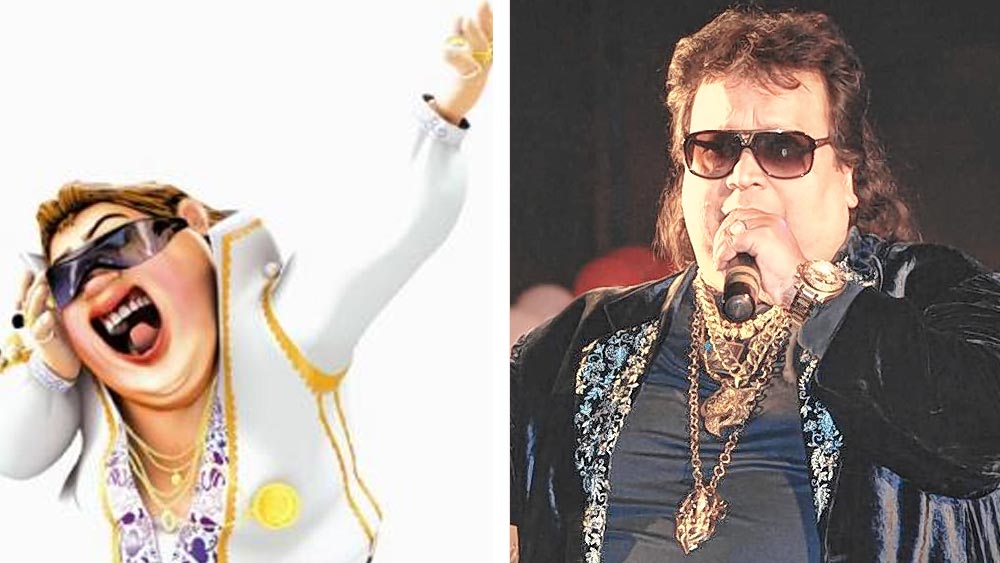 শুধু চলন নয়, বলনেও মিল ছিল দু’জনের মধ্যে। বলিউডে জনপ্রিয় হওয়া বাপ্পি আদতে বাঙালি। বাংলায় কথা বলতেই তিনি বেশি স্বাচ্ছন্দ্য বোধ করতেন। এই সিনেমায় বাপ্পির মতোই বাংলায় কথা বলতে দেখা গিয়েছিল গাপ্পিকেও।